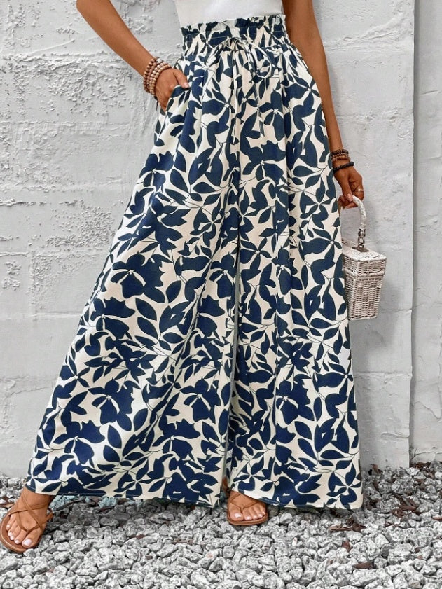 Summer Romantic Women's Wide Leg Pants