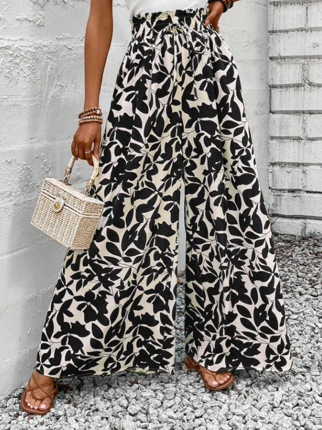 Summer Romantic Women's Wide Leg Pants