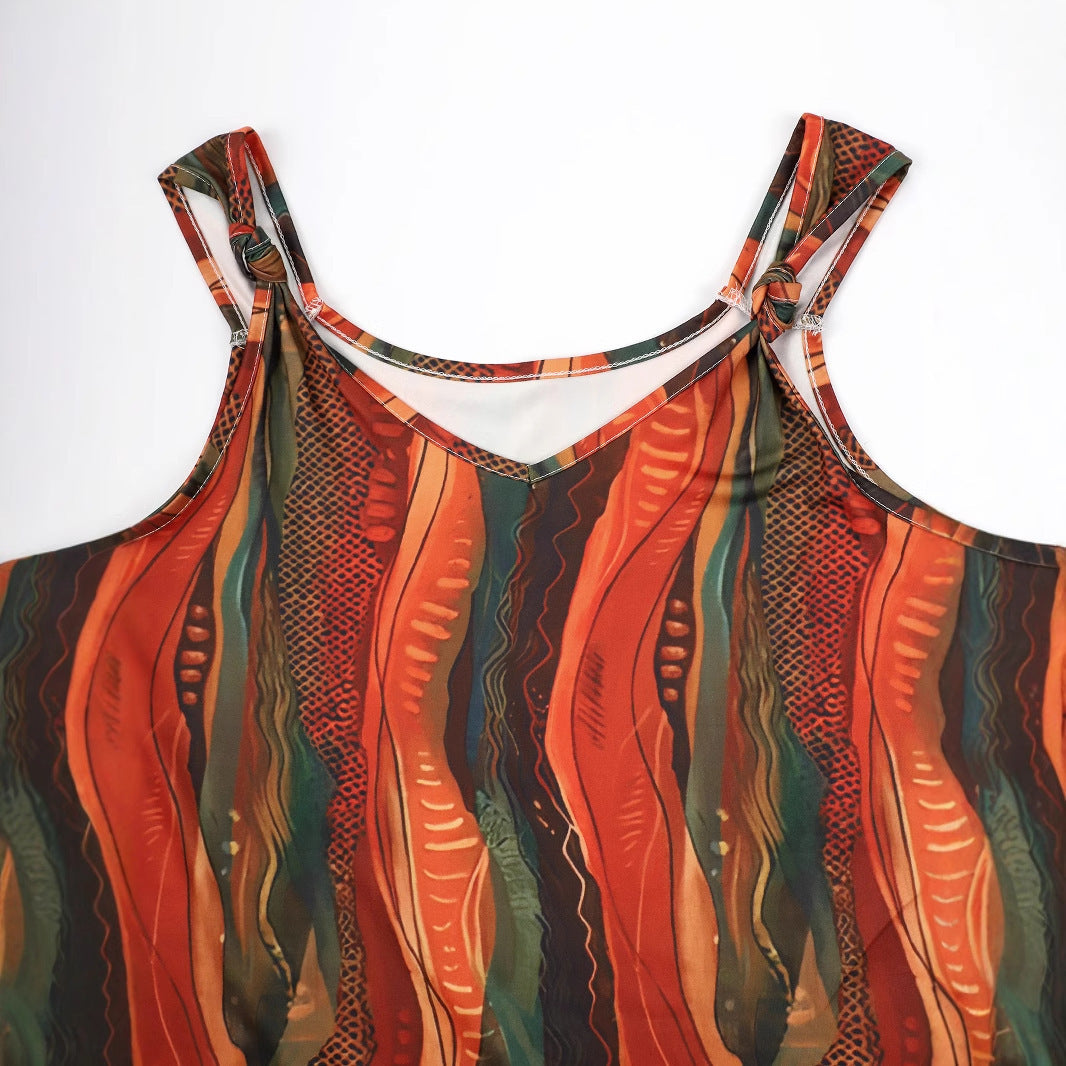 Women's Sleeveless Casual Vest T-shirt Top