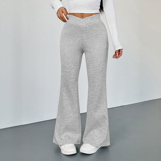 Women's Casual Daily Hot Girl Slim Fit Bootcut Trousers