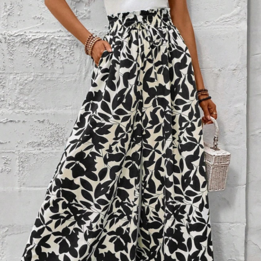Summer Romantic Women's Wide Leg Pants